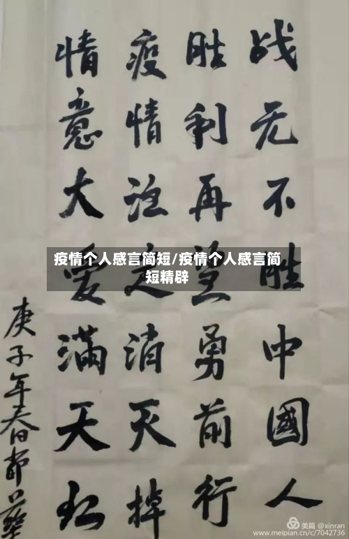 疫情个人感言简短/疫情个人感言简短精辟-第2张图片