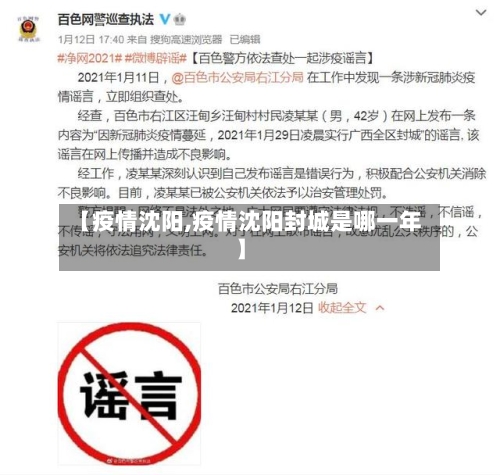 【疫情沈阳,疫情沈阳封城是哪一年】-第2张图片