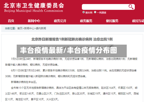 丰台疫情最新/丰台疫情分布图