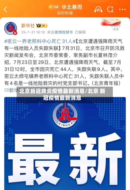 北京新冠肺炎疫情最新消息/北京 新冠疫情最新消息-第2张图片