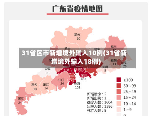31省区市新增境外输入10例(31省新增境外输入18例)