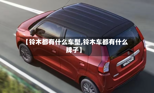 【铃木都有什么车型,铃木车都有什么牌子】-第3张图片