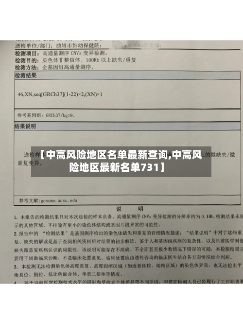 【中高风险地区名单最新查询,中高风险地区最新名单731】