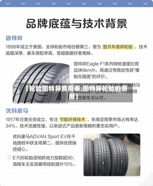 【轮胎固特异费用表,固特异轮胎的费用】