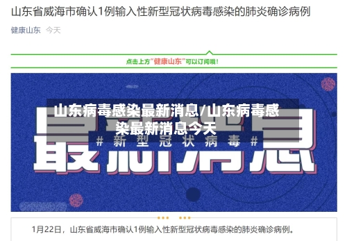 山东病毒感染最新消息/山东病毒感染最新消息今天-第2张图片