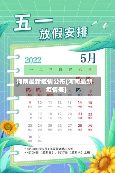 河南最新疫情公布(河南最新疫情表)